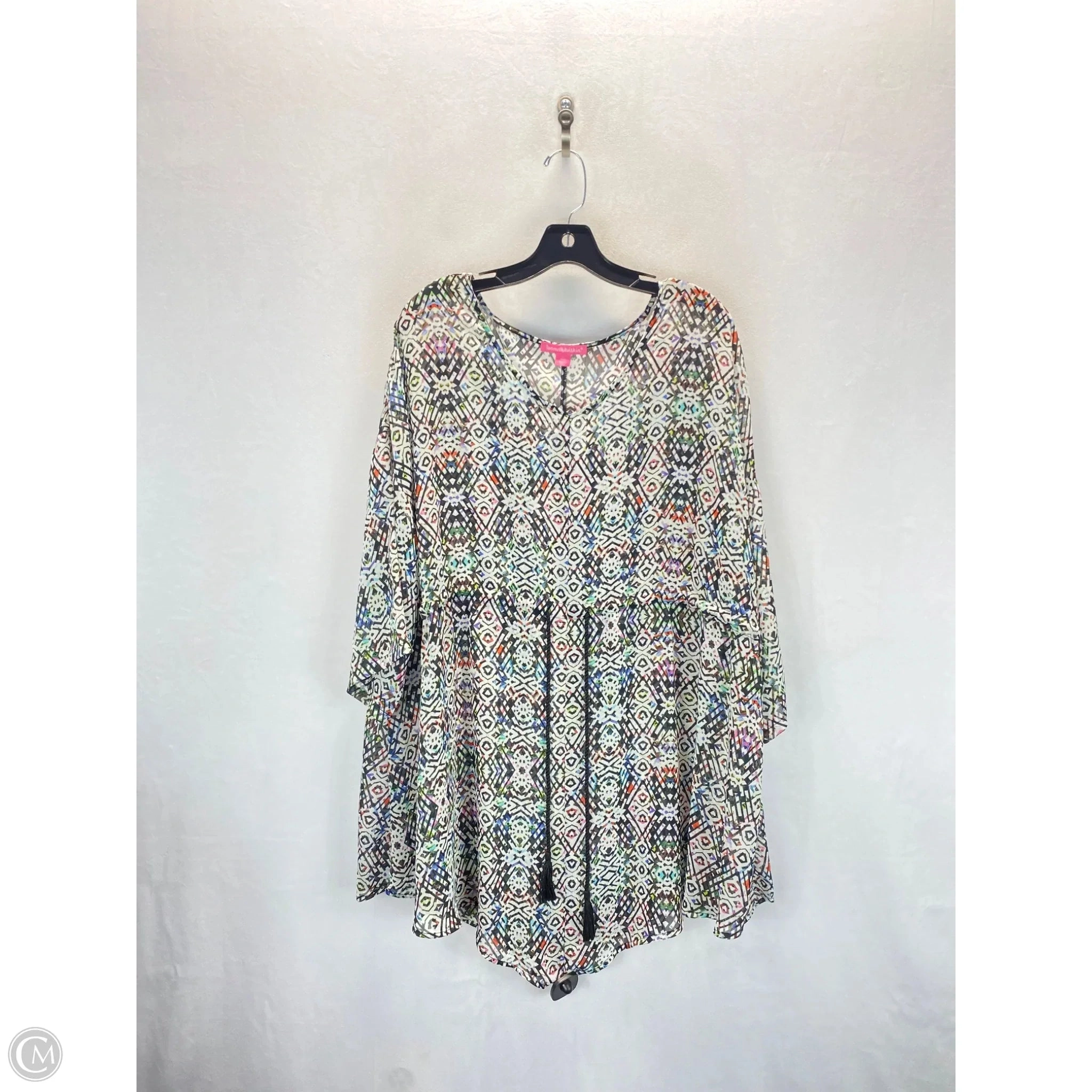Swimwear Cover-up By Woman Within In Multi-colored, Size: L