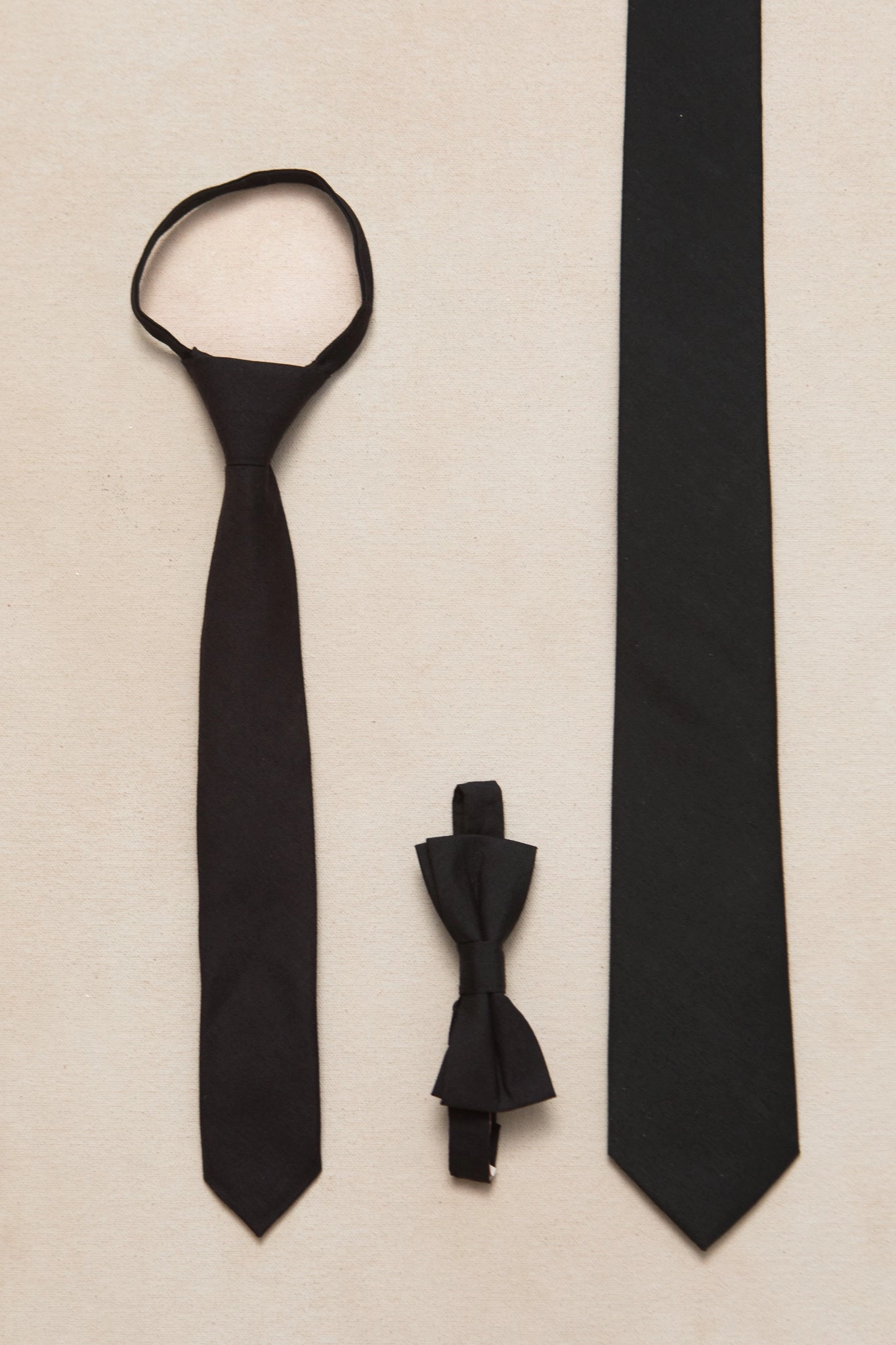 Ties in Black - FINAL SALE