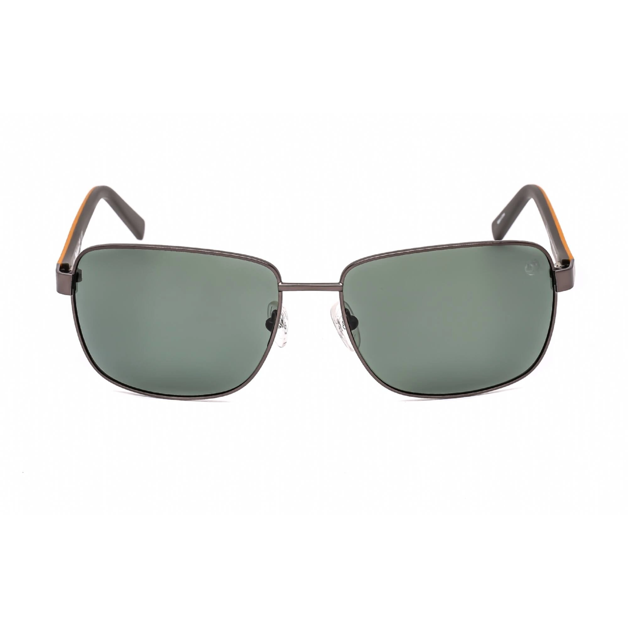 Timberland Men's Sunglasses - Matte Gunmetal Aviator Metal Frame | TB9196 09R