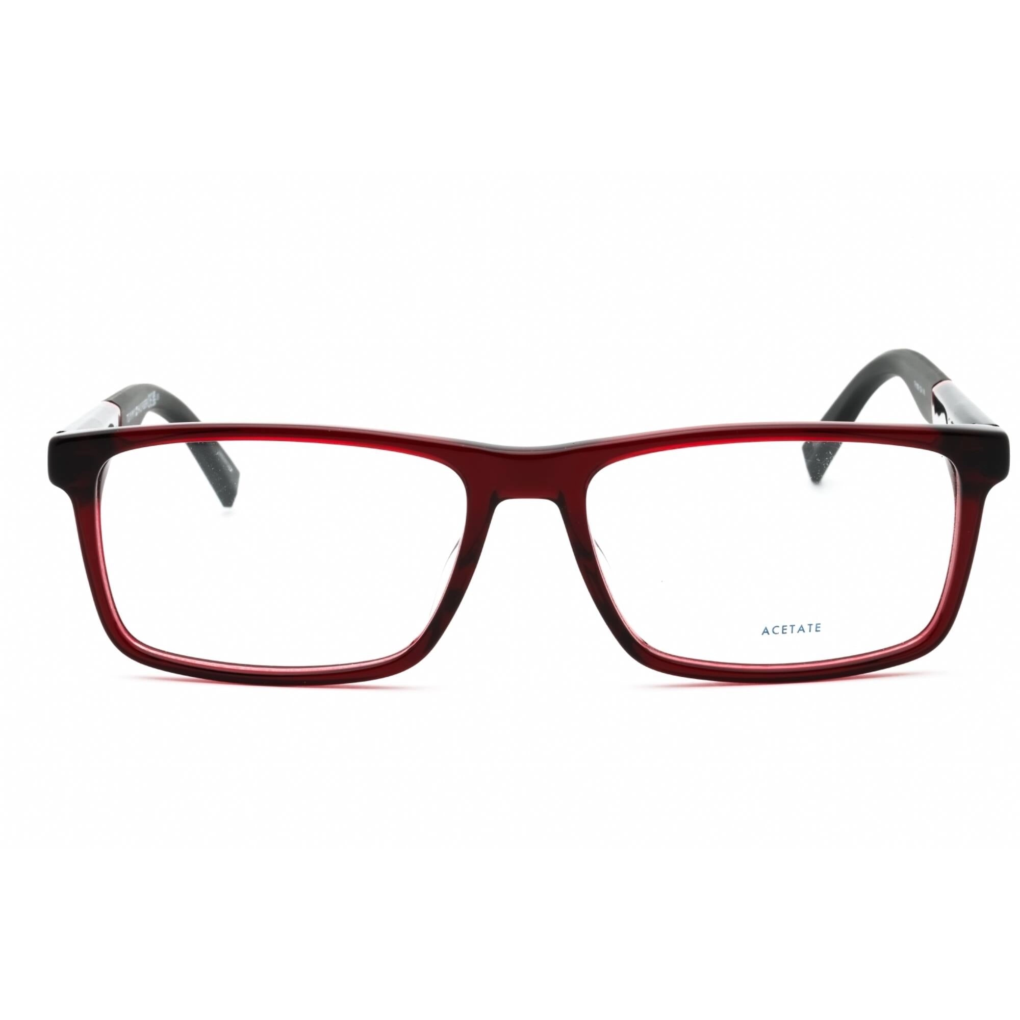 Tommy Hilfiger Men's Eyeglasses - Red Rectangular Full Rim Frame | TH 1909 0C9A 00
