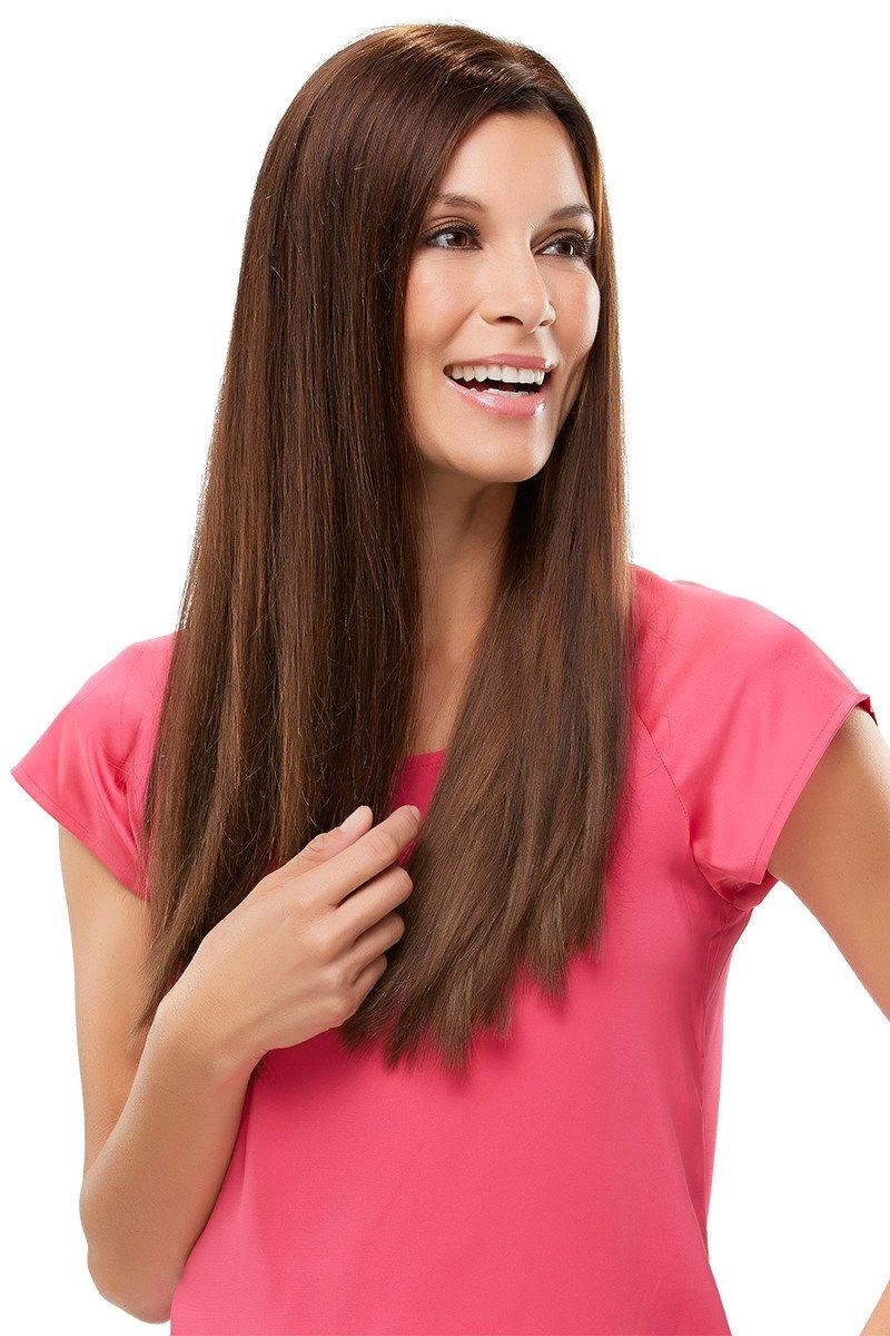 Top Form 18" Human Hair Addition by Jon Renau | 100% Remy Human Hair Piece (Monofilament Base)
