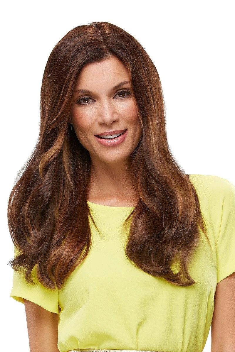 Top Form 18" Human Hair Addition by Jon Renau | 100% Remy Human Hair Piece (Monofilament Base)