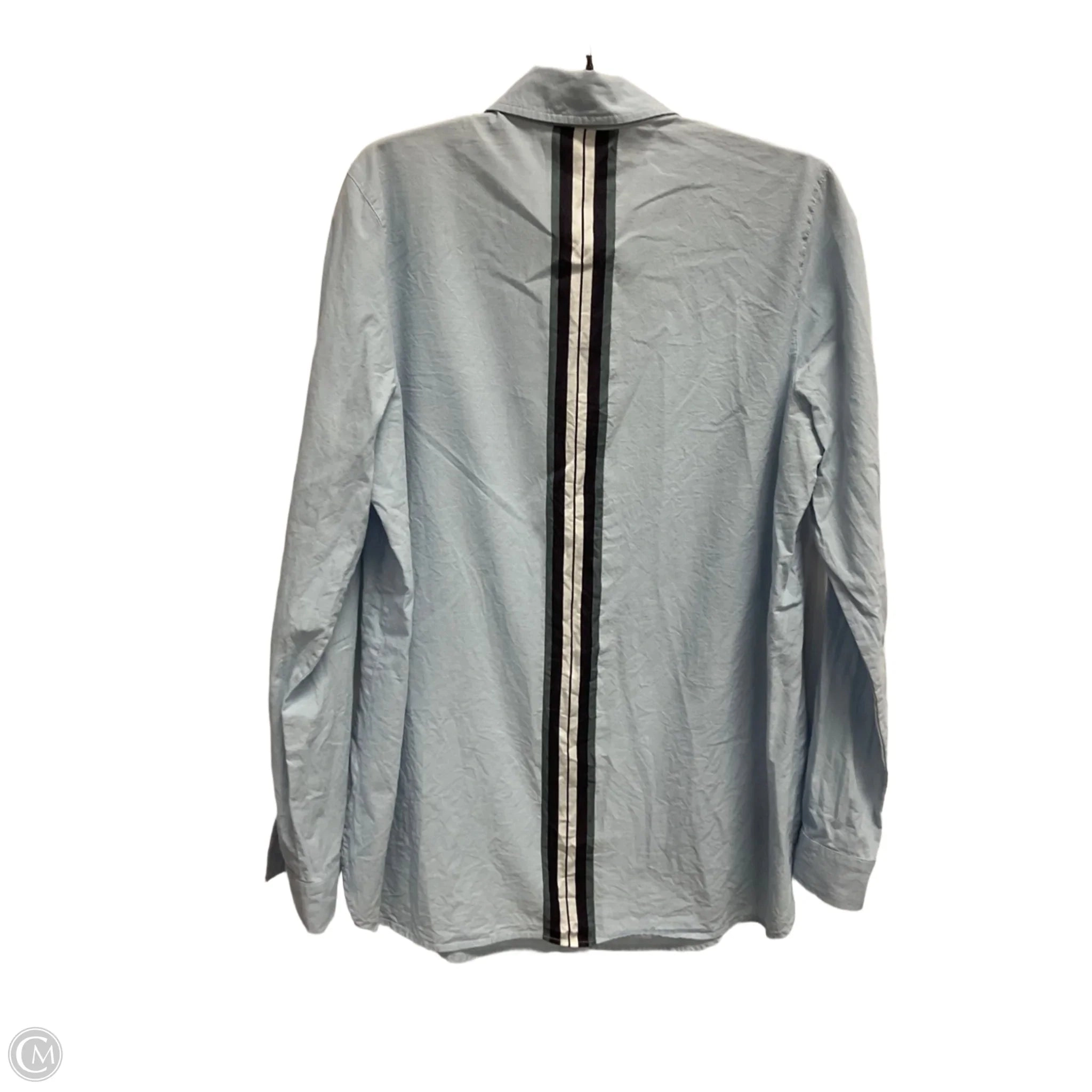 Top Long Sleeve By Athleta In Blue, Size: S