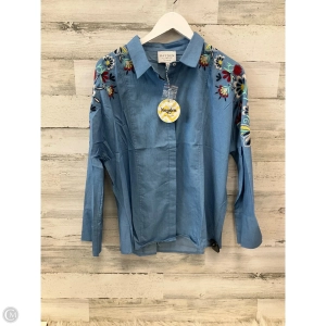 Top Long Sleeve By Hayden La In Blue, Size: L