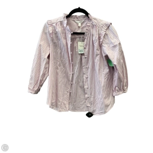 Top Long Sleeve By Lc Lauren Conrad In Purple, Size: Xs