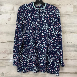 Top Long Sleeve By Talbots In Blue, Size: 2x