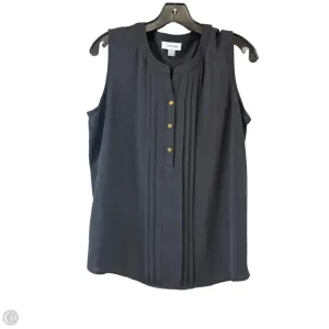 Top Sleeveless Basic By Calvin Klein In Black, Size: L