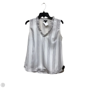Top Sleeveless By Ann Taylor In White, Size: Xs
