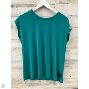 Top Sleeveless By Chicos In Green, Size: L