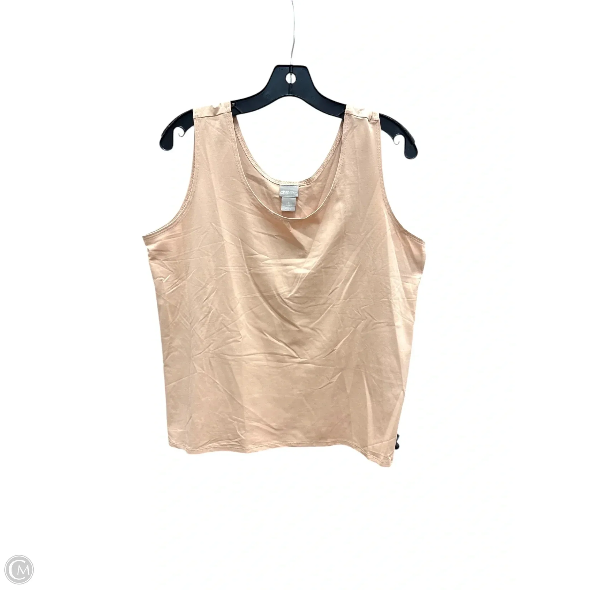 Top Sleeveless By Chicos In Pink, Size: Xl