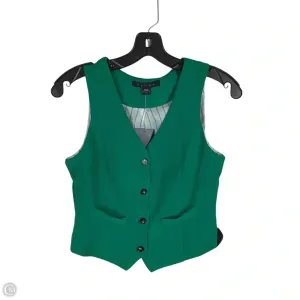 Top Sleeveless By Cmc In Green, Size: S