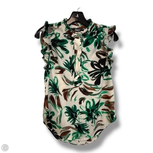 Top Sleeveless By Dkny In Green, Size: Xs