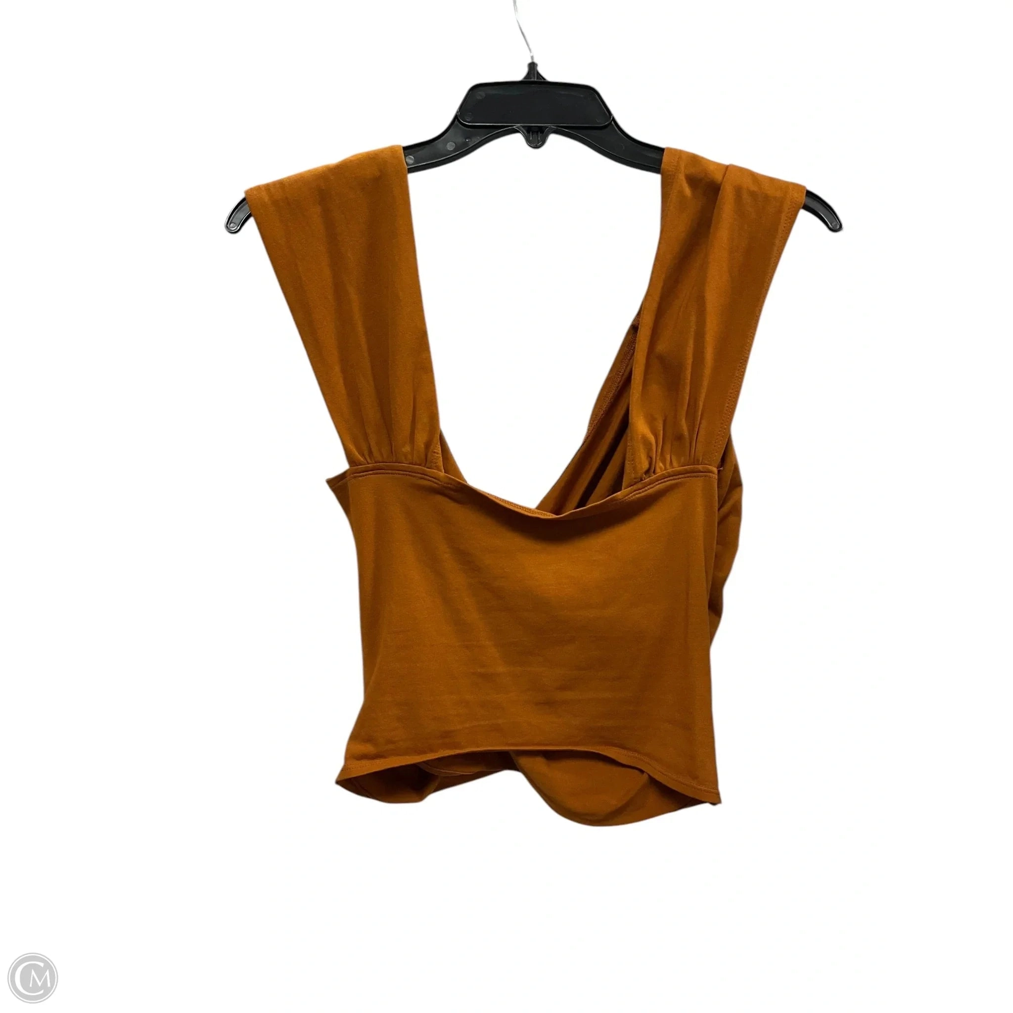Top Sleeveless By Maeve In Brown, Size: S