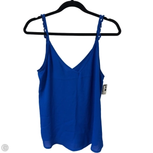 Top Sleeveless By Shein In Blue, Size: S