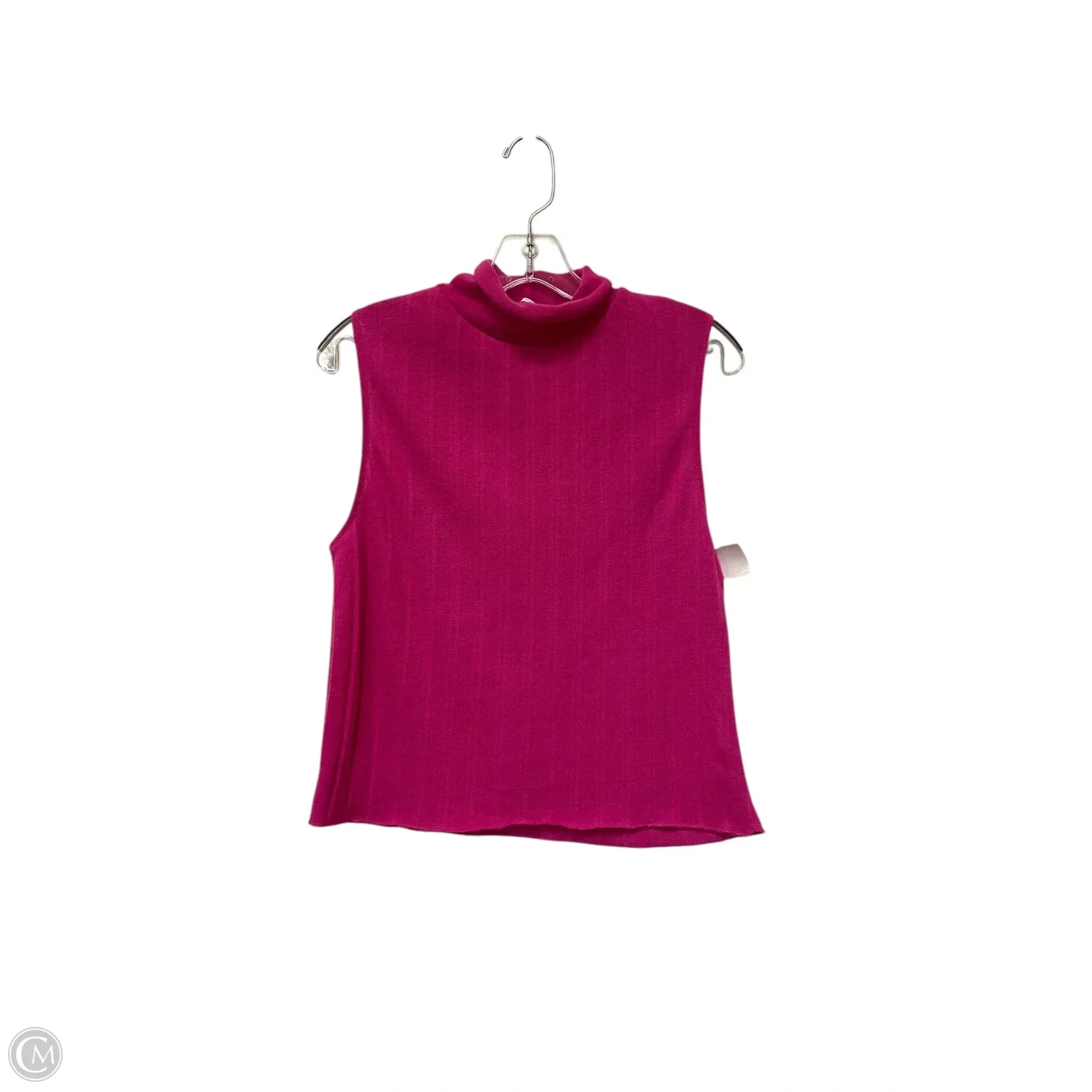 Top Sleeveless By Zara In Pink, Size: S