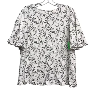 Top Ss By A New Day In Floral Print, Size:Xl