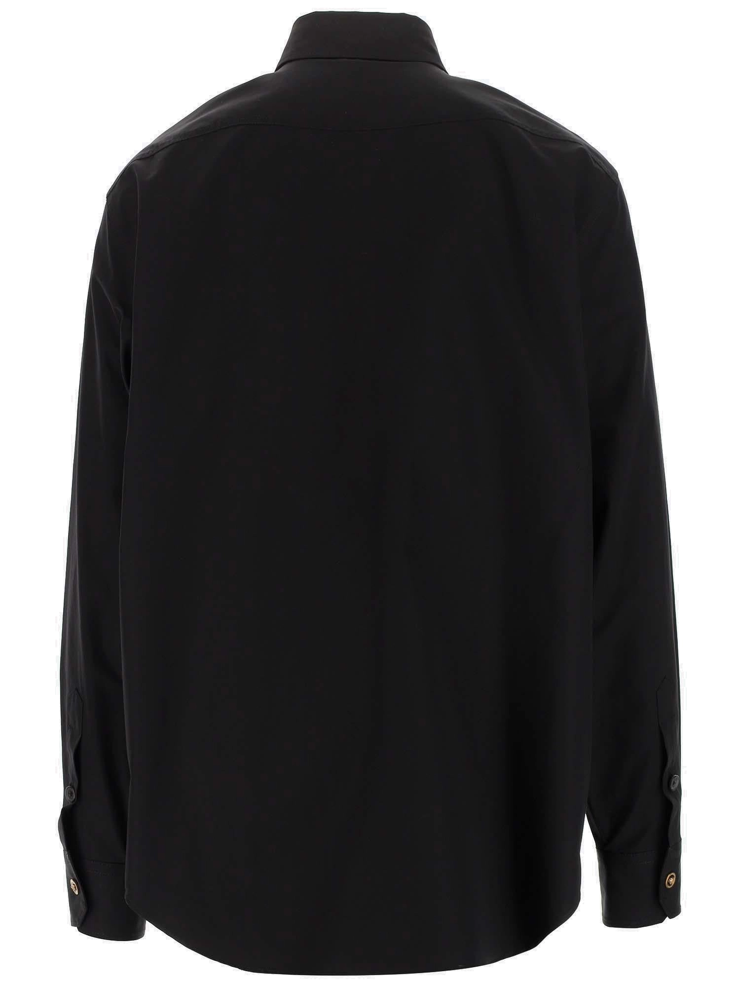 Versace Button-Down Long-Sleeved Shirt