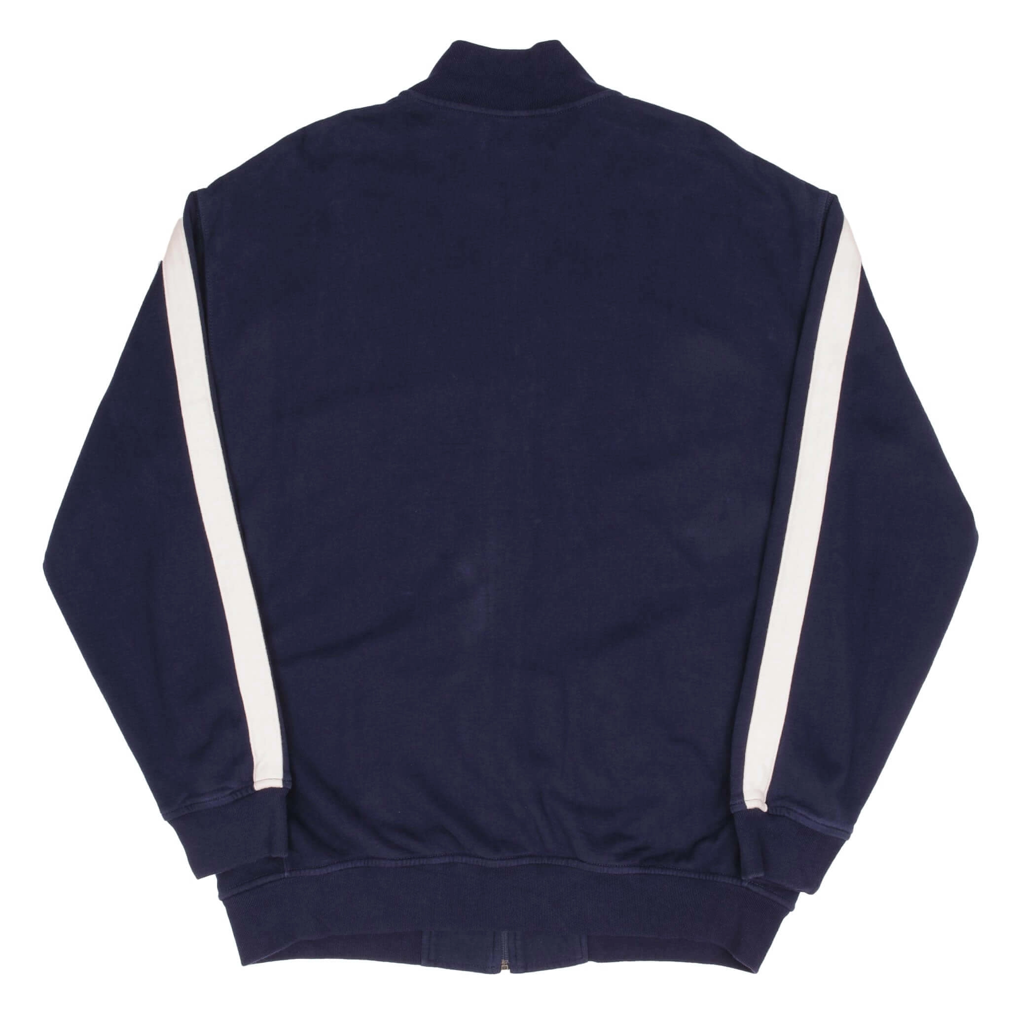 VINTAGE RALPH LAUREN FULL ZIP CLASSIC BLUE SWEATSHIRT 1990S SIZE 2XL TALL