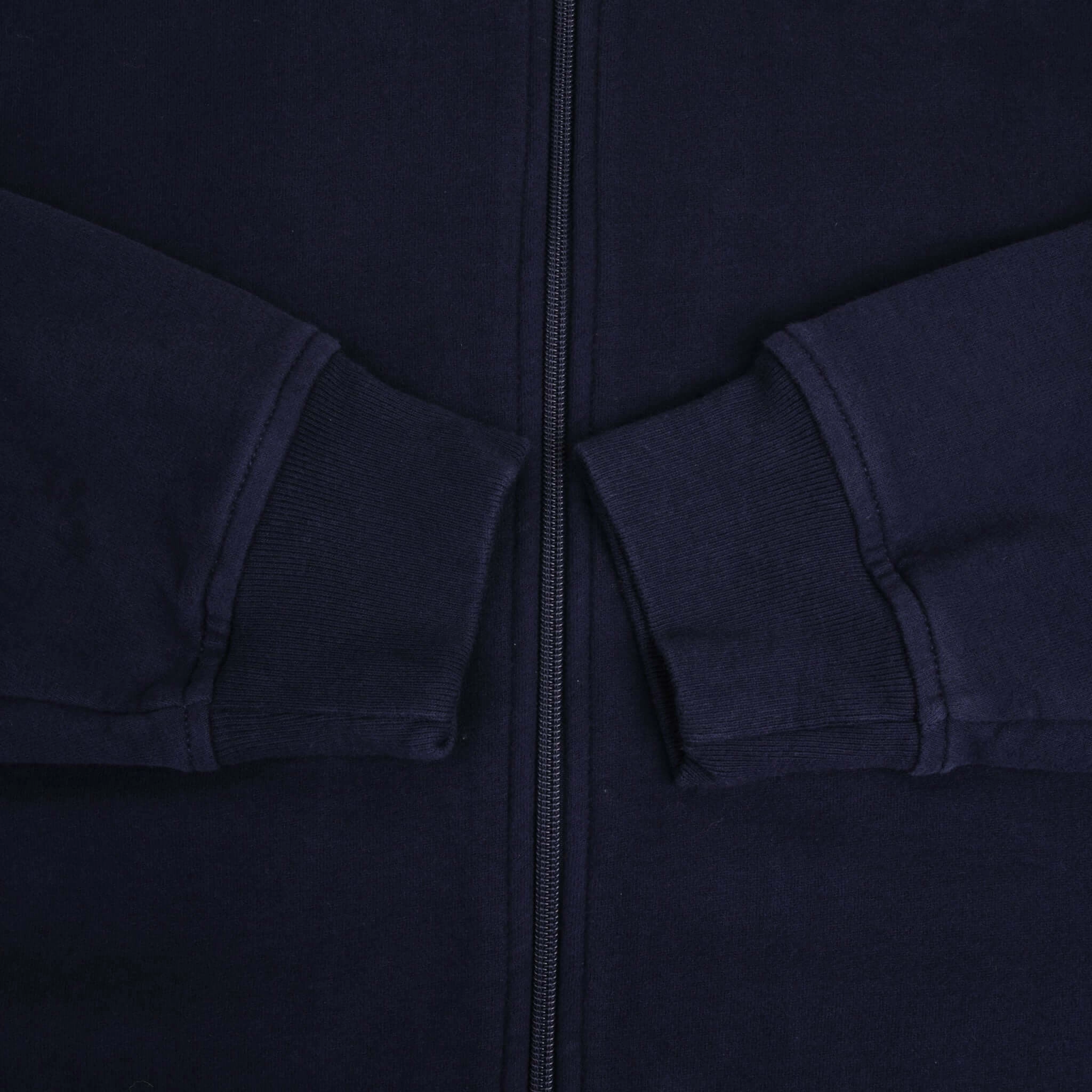 VINTAGE RALPH LAUREN FULL ZIP CLASSIC BLUE SWEATSHIRT 1990S SIZE 2XL TALL