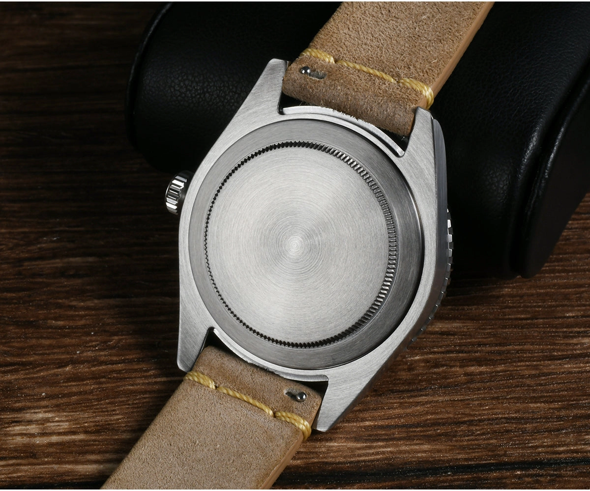 ★Weekly Deals★San Martin 40mm Vintage NH34 GMT Watch SN0134