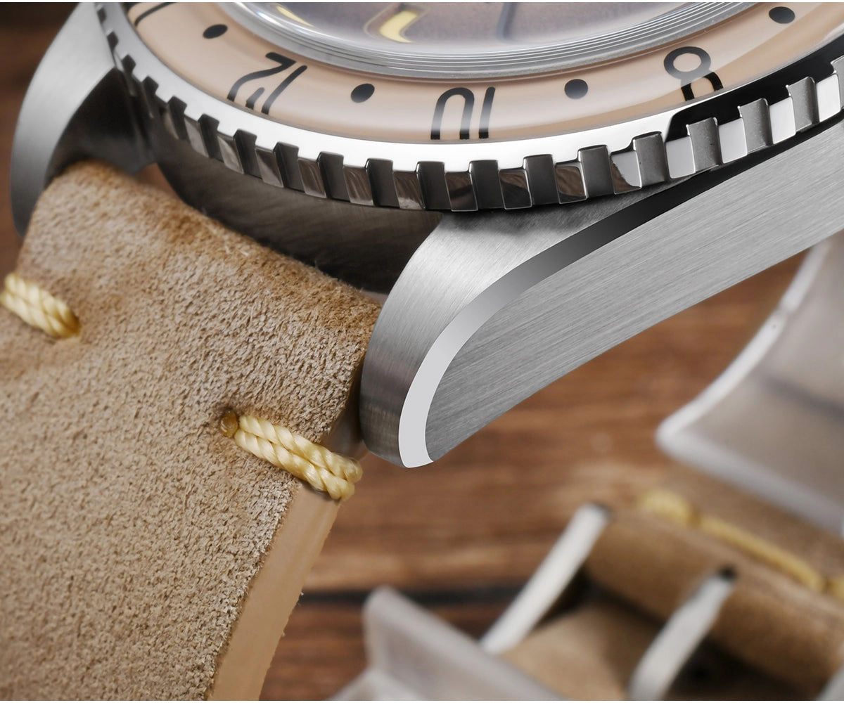 ★Weekly Deals★San Martin 40mm Vintage NH34 GMT Watch SN0134