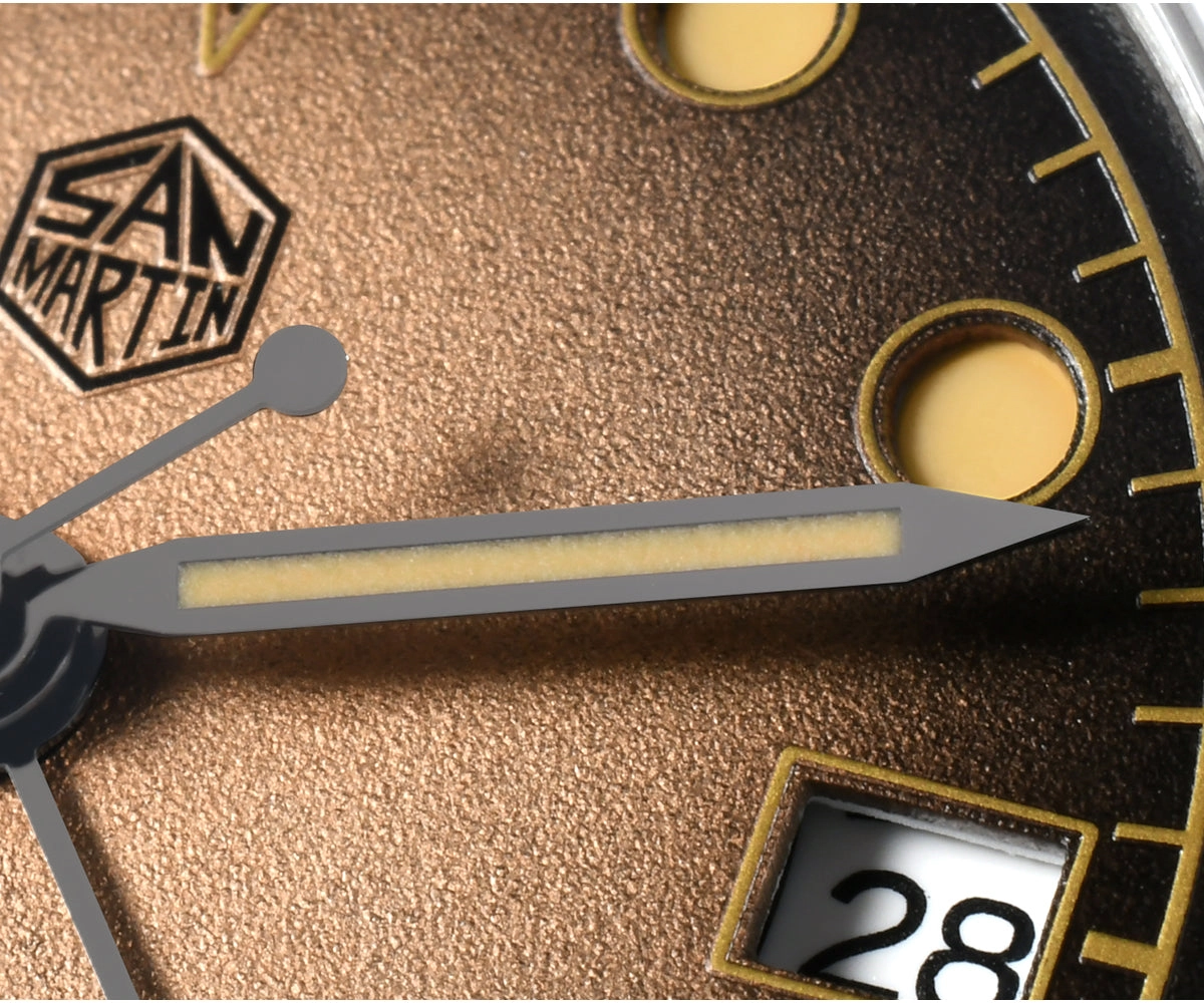 ★Weekly Deals★San Martin 40mm Vintage NH34 GMT Watch SN0134