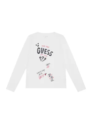 White True Love T-Shirt (7-16)