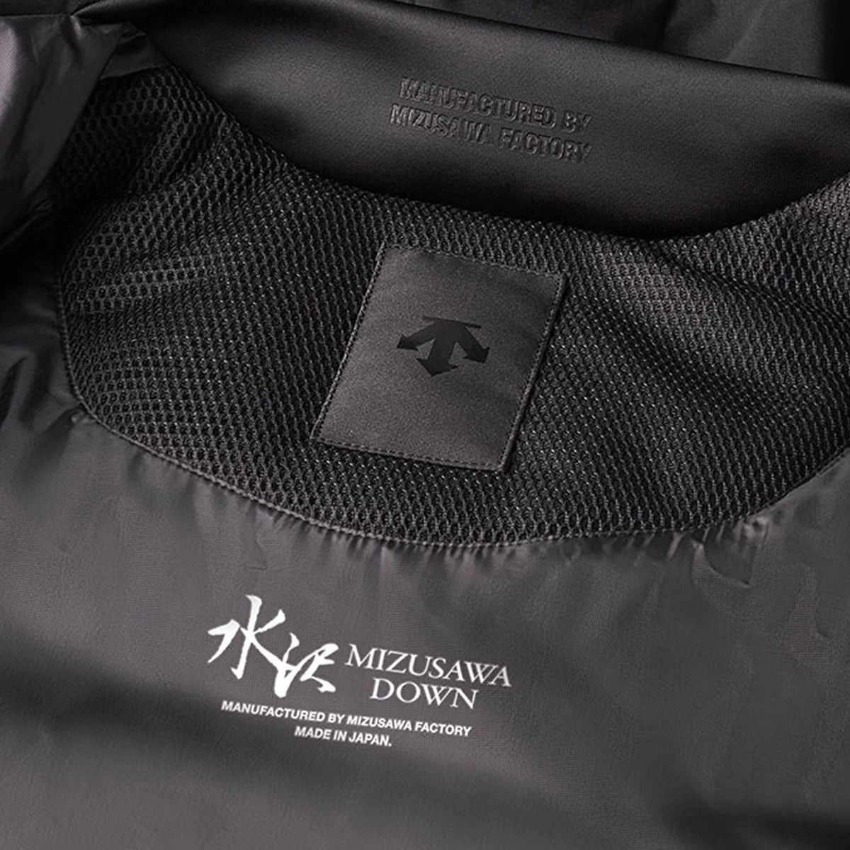 Women's Descente MIZUSAWA DOWN JACKET "ANCHOR-L" Black