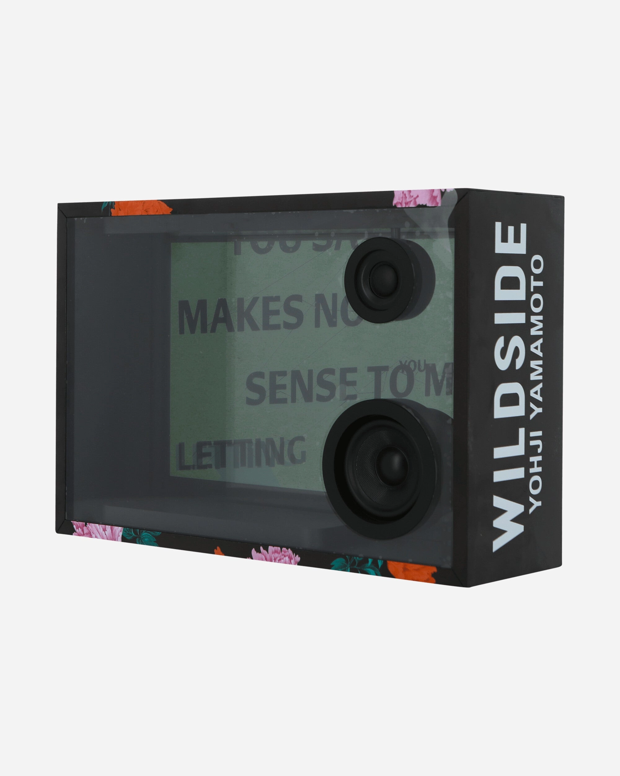 Yohji Yamamoto Lyric Speaker Box Black