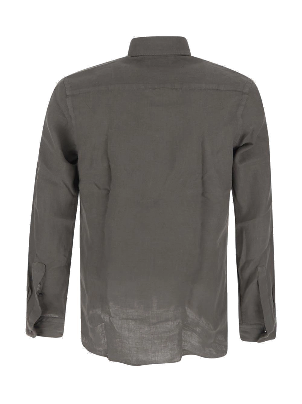 Z Zegna Long Sleeved Buttoned Shirt