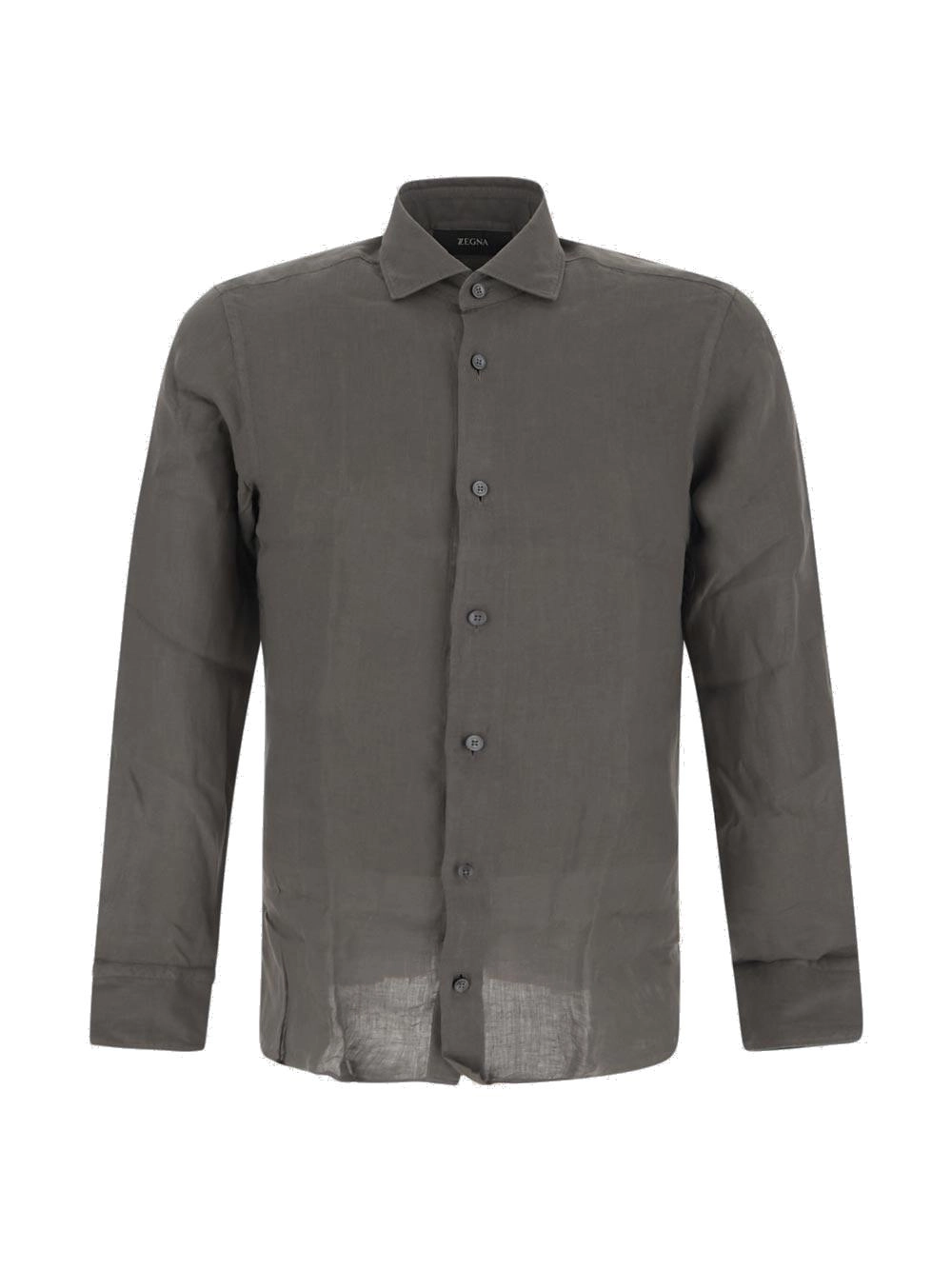 Z Zegna Long Sleeved Buttoned Shirt
